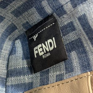 Replica Fendi Baguette Small Dark Bue Denim 5 Replica Fendi Baguette Small Dark Bue Denim - high-accuracy replica luxury purse