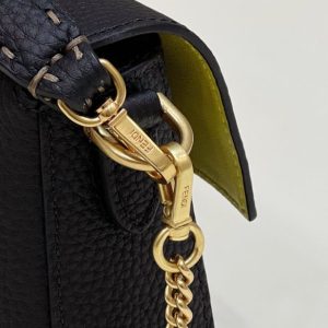 Replica Fendi Baguette Small Black 6 Replica Fendi Baguette Small Black - high-quality designer bag clone
