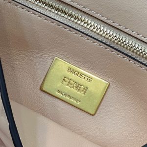 Replica Fendi Baguette Sliding Chain Pink - 1:1 designer replica handbag