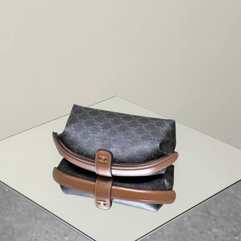 Replica Celine Triomphe Cosmetic Bag 6 Replica Celine Triomphe Cosmetic Bag - high-end fake designer purse