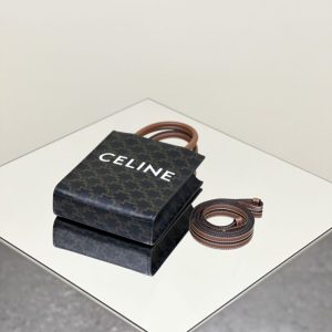 Replica Celine Triomphe Cabas Mini Tote 6 Replica Celine Triomphe Cabas Mini Tote - premium 1:1 fake handbag model