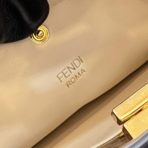 Replica Fendi Peekaboo X Lite Black - premium-grade designer purse dupe