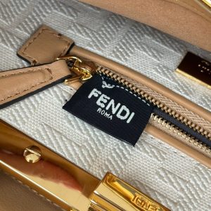 Replica Fendi Peekaboo Large Light Brown 7 Replica Fendi Peekaboo Large Light Brown - near-authentic luxury replica handbag