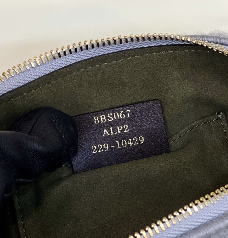 Replica Fendi By The Way Boston Blue Wool 7 Replica Fendi By The Way Boston Blue Wool - near-authentic luxury replica handbag