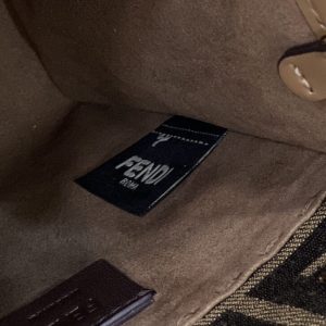 Replica Fendi Mini Tote Brown Canvas 7 Replica Fendi Mini Tote Brown Canvas - elite superclone designer purse