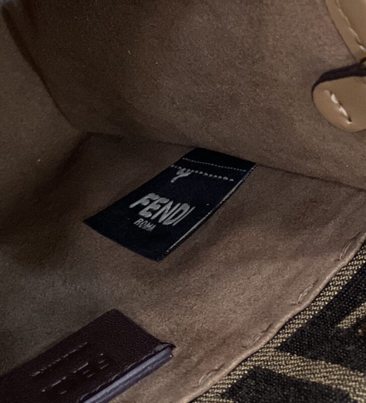 Replica Fendi Mini Tote Brown Canvas 7 Replica Fendi Mini Tote Brown Canvas - elite superclone designer purse