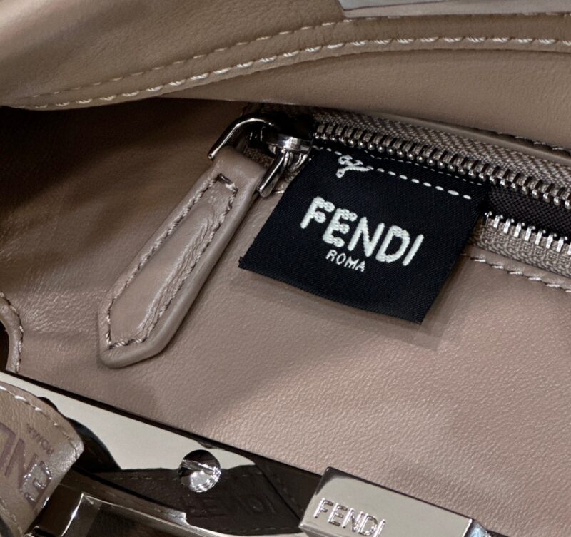 Replica Fendi Peekaboo Small Beige 7 Replica Fendi Peekaboo Small Beige - near-authentic luxury replica handbag