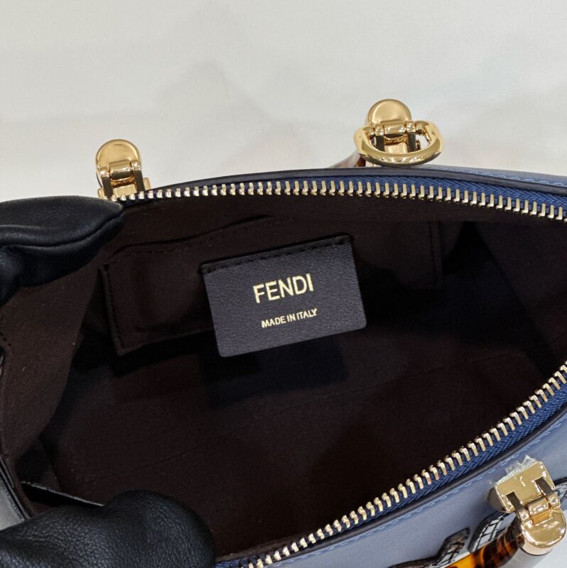 Replica Fendi By The Way Boston Blue 7 Replica Fendi By The Way Boston Blue - best-selling designer handbag dupe