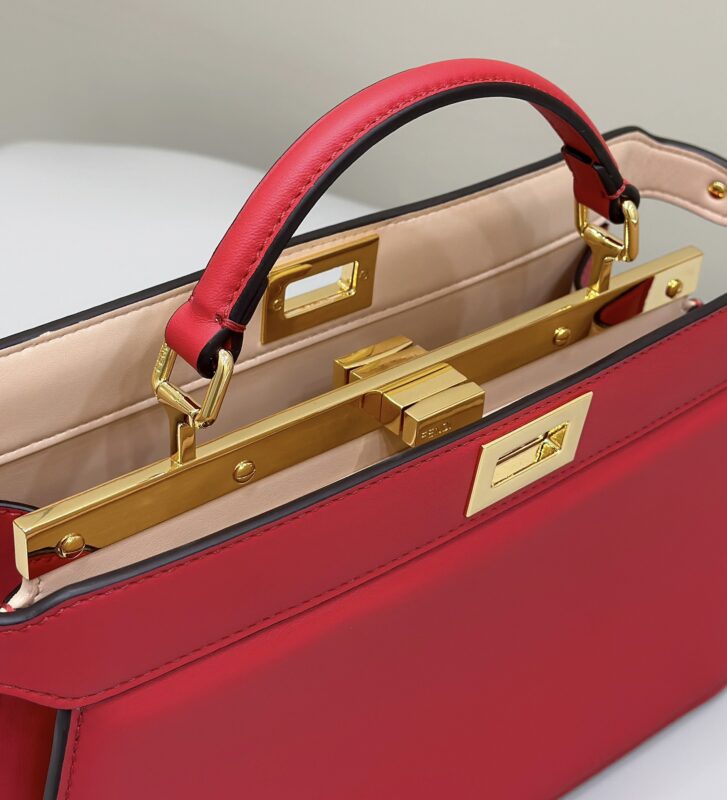 Replica Fendi Peekaboo Large Red 7 Replica Fendi Peekaboo Large Red - best-selling designer handbag dupe