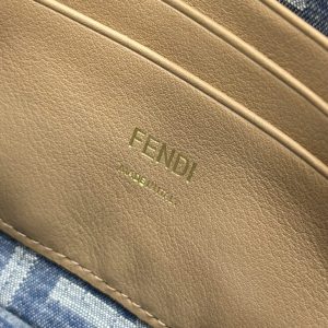 Replica Fendi Baguette Small Dark Bue Denim 6 Replica Fendi Baguette Small Dark Bue Denim - high-accuracy replica luxury purse
