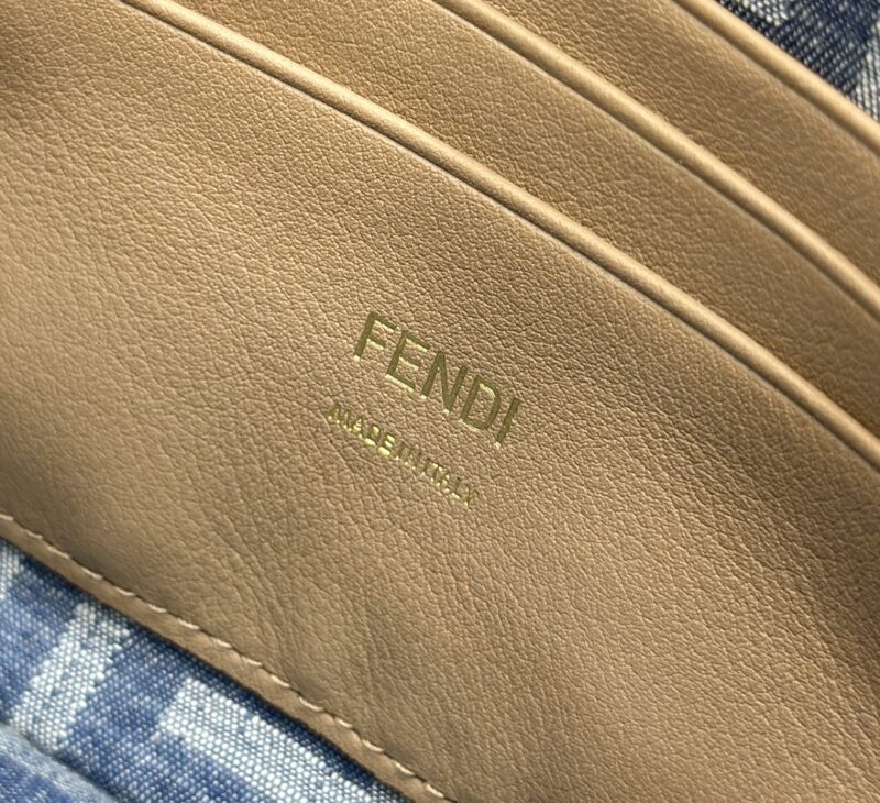 Replica Fendi Baguette Small Dark Bue Denim 6 Replica Fendi Baguette Small Dark Bue Denim - high-accuracy replica luxury purse