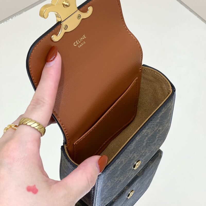 Replica Celine Triomphe Mini Waist Bag 7 Replica Celine Triomphe Mini Waist Bag - top-tier luxury replica shoulder bag