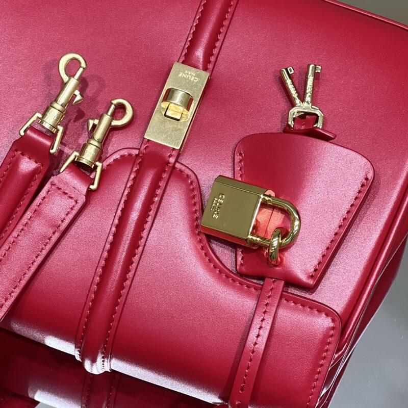 Replica Celine Mini 16 Red - high-end fake designer purse