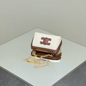 Replica Celine Triomphe Clutch White 7 Replica Celine Triomphe Clutch White - premium-grade designer purse dupe