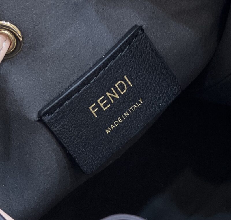 Replica Fendi Tresor Mini Bucket Pink - premium 1:1 fake handbag model