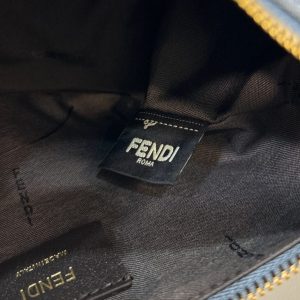Replica Fendi Fendigraphy Small Denim Blue 8 Replica Fendi Fendigraphy Small Denim Blue - high-end fake designer purse