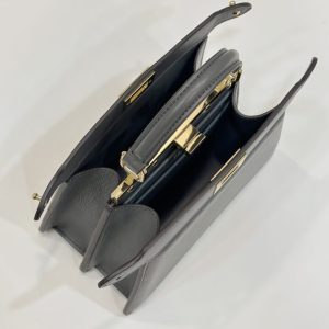 Replica Fendi Peekaboo Mini Grey 8 Replica Fendi Peekaboo Mini Grey - near-authentic luxury replica handbag