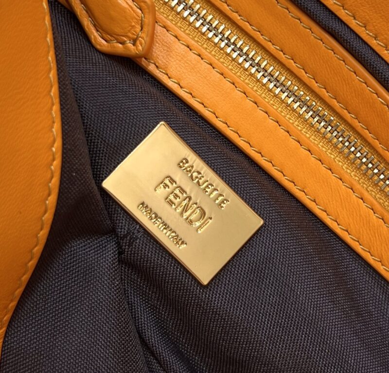 Replica Fendi Baguette Orange 9 Replica Fendi Baguette Orange - premium-grade designer purse dupe