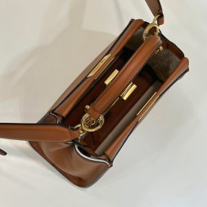 Replica Fendi Peekaboo Medium Brown 8 Replica Fendi Peekaboo Medium Brown - high-quality designer bag clone
