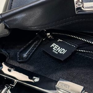 Replica Fendi Peekaboo Small Black 9 Replica Fendi Peekaboo Small Black - ultra-realistic fake designer tote