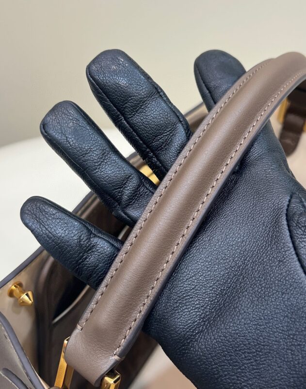 Replica Fendi Peekaboo X Lite Brown 8 Replica Fendi Peekaboo X Lite Brown - 1:1 designer replica handbag