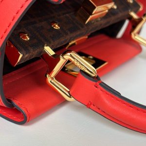 Replica Fendi Peekaboo Small Red 8 Replica Fendi Peekaboo Small Red - top-rated replica designer bag