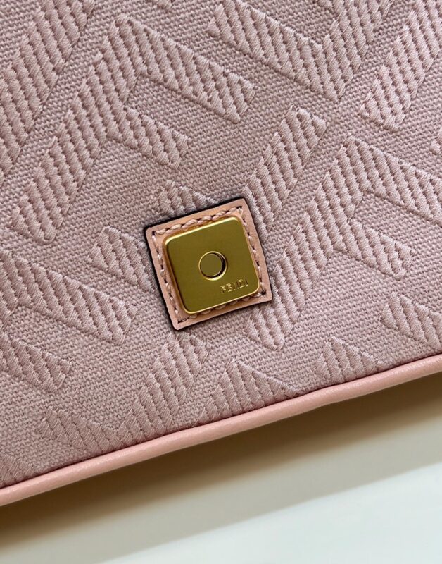 Replica Fendi Baguette FF Pink - high-end fake designer purse