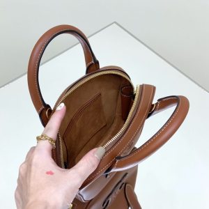 Replica Celine Bowling Bag Brown 8 Replica Celine Bowling Bag Brown - elite superclone designer purse