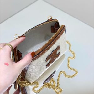 Replica Celine Triomphe Clutch White 8 Replica Celine Triomphe Clutch White - realistic designer-inspired fake bag