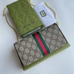 Replica GUCCI OPHIDIA GG CHAIN WALLET 10 Replica GUCCI OPHIDIA GG CHAIN WALLET - authentic-look luxury purse replica