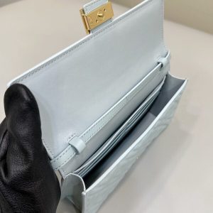 Replica Fendi Baguette Small Sky Blue - ultra-realistic fake designer tote