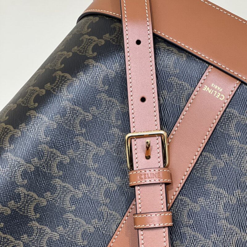 Replica Celine Triomphe Bucket Brown 9 Replica Celine Triomphe Bucket Brown - high-accuracy replica luxury purse