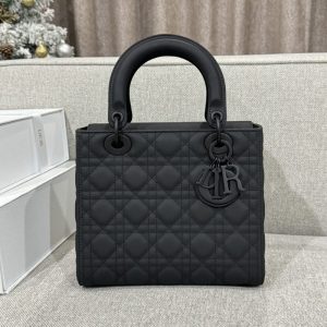 Replica Lady Dior Medium Ultramatte Black 6 Replica Lady Dior Medium Ultramatte Black - premium-grade designer purse dupe