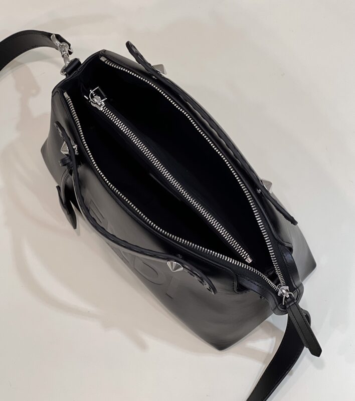 Replica Fendi By The Way Boston Black 9 Replica Fendi By The Way Boston Black - high-end fake designer purse