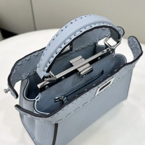 Replica Fendi Peekaboo Small Sky Blue 8 Replica Fendi Peekaboo Small Sky Blue - best-selling designer handbag dupe