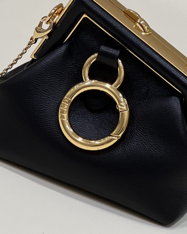 Replica Fendi First Mini Black 9 Replica Fendi First Mini Black - high-end fake designer purse