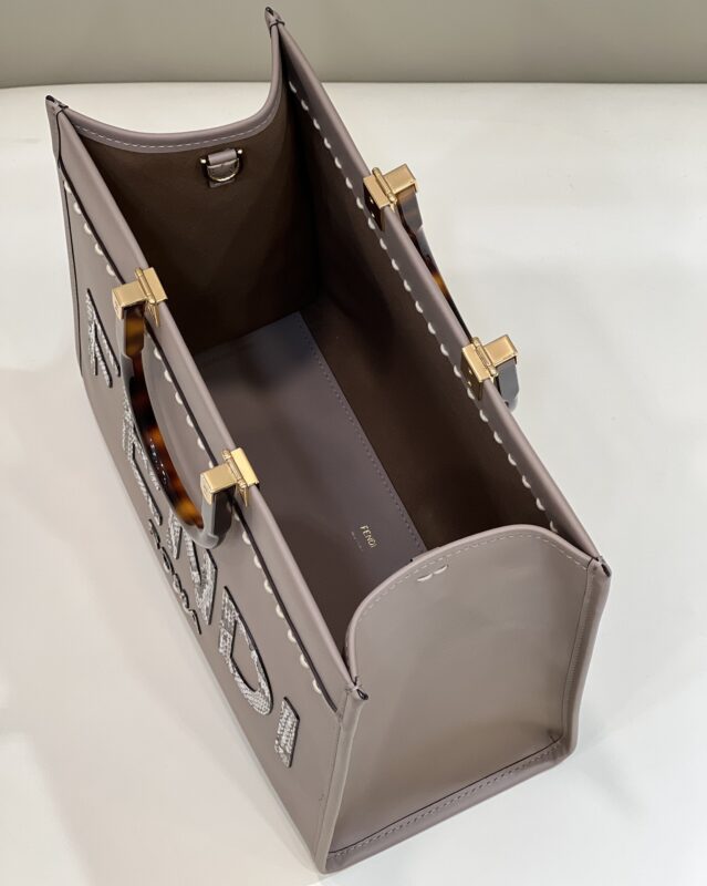 Replica Fendi Sunshine Tote Beige 9 Replica Fendi Sunshine Tote Beige - premium-grade designer purse dupe