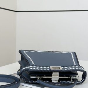 Replica Fendi Peekaboo Dark Blue 9 Replica Fendi Peekaboo Dark Blue - near-authentic luxury replica handbag