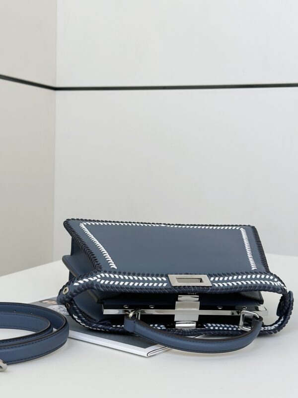 Replica Fendi Peekaboo Dark Blue 9 Replica Fendi Peekaboo Dark Blue - near-authentic luxury replica handbag
