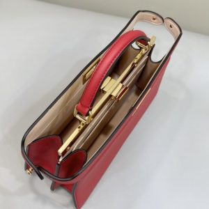 Replica Fendi Peekaboo Large Red 9 Replica Fendi Peekaboo Large Red - high-end fake designer purse