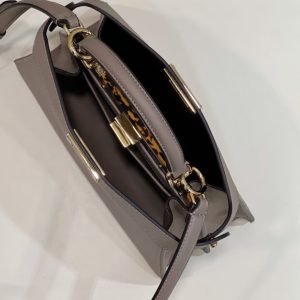 Replica Fendi Peekaboo Medium Beige 9 Replica Fendi Peekaboo Medium Beige - 1:1 designer replica handbag