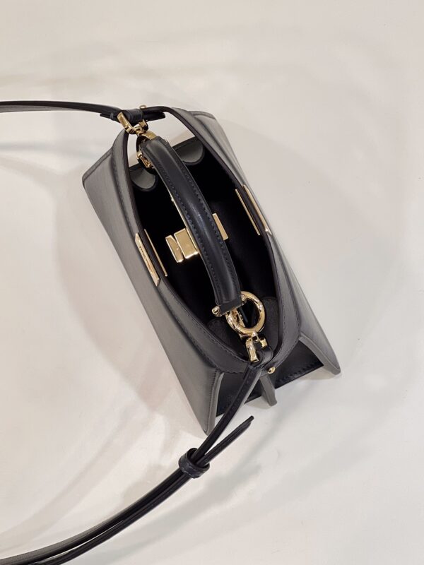 Replica Fendi Peekaboo Mini Grey 9 Replica Fendi Peekaboo Mini Grey - high-accuracy replica luxury purse