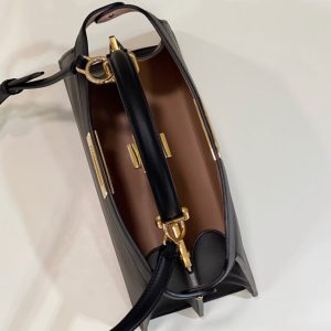 Replica Fendi Peekaboo Medium Black 9 Replica Fendi Peekaboo Medium Black - high-end fake designer purse