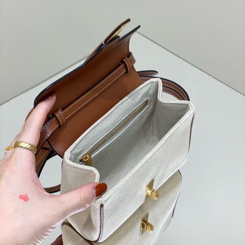 Replica Celine Soft 16 Mini Brown - high-end fake designer purse