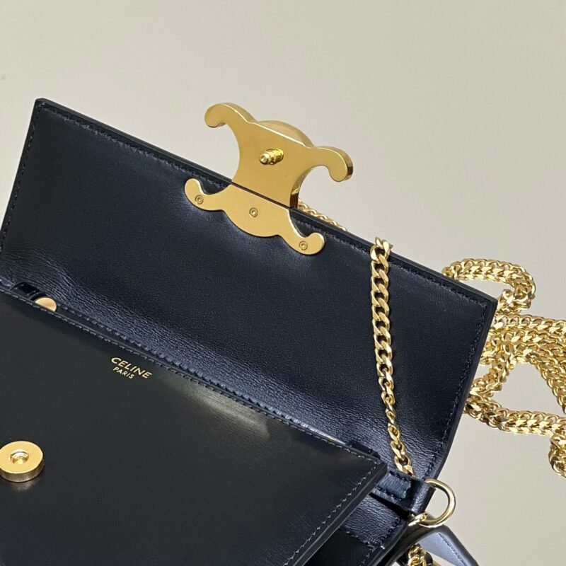 Replica Celine Clutch Soir Black 9 Replica Celine Clutch Soir Black - high-end fake designer purse