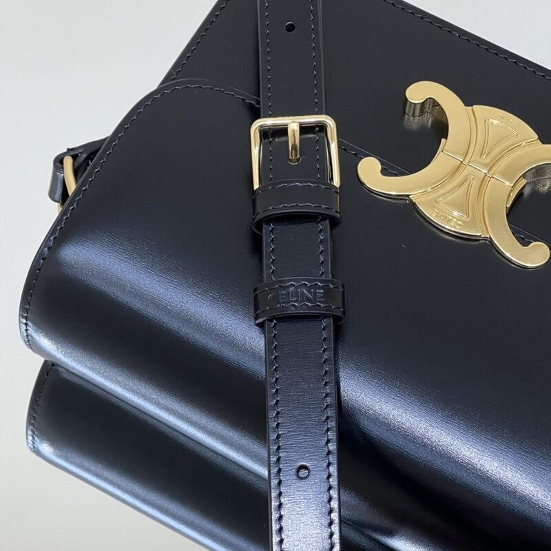Replica Celine Triomphe Mini Black 9 Replica Celine Triomphe Mini Black - elite superclone designer purse