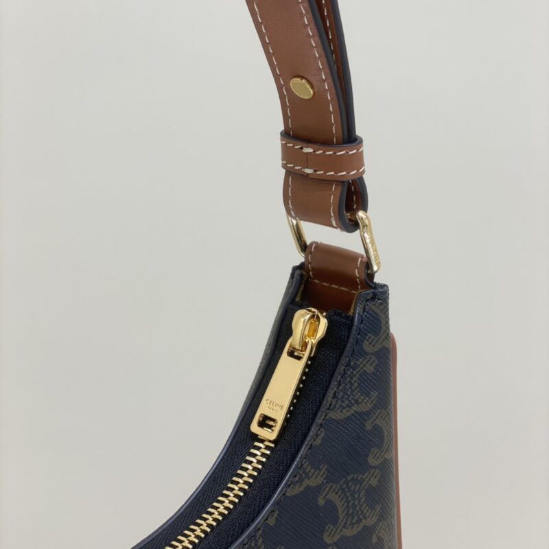 Replica Celine Triomphe Moon Bag Brown 9 Replica Celine Triomphe Moon Bag Brown - near-authentic luxury replica handbag