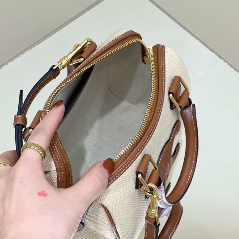 Replica Celine Triomphe Boston White 8 Replica Celine Triomphe Boston White - near-authentic luxury replica handbag