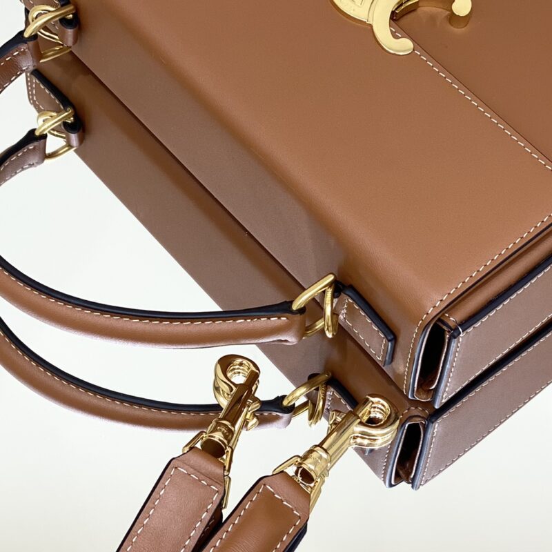 Replica Celine Triomphe Blandine Brown 9 Replica Celine Triomphe Blandine Brown - premium 1:1 fake handbag model