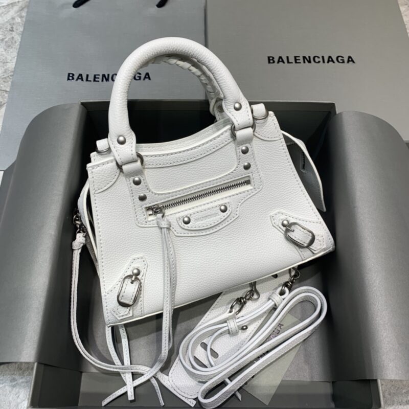 Replica Balenciaga Neo Classic City White 1 Replica Balenciaga Neo Classic City White - high-end fake designer purse